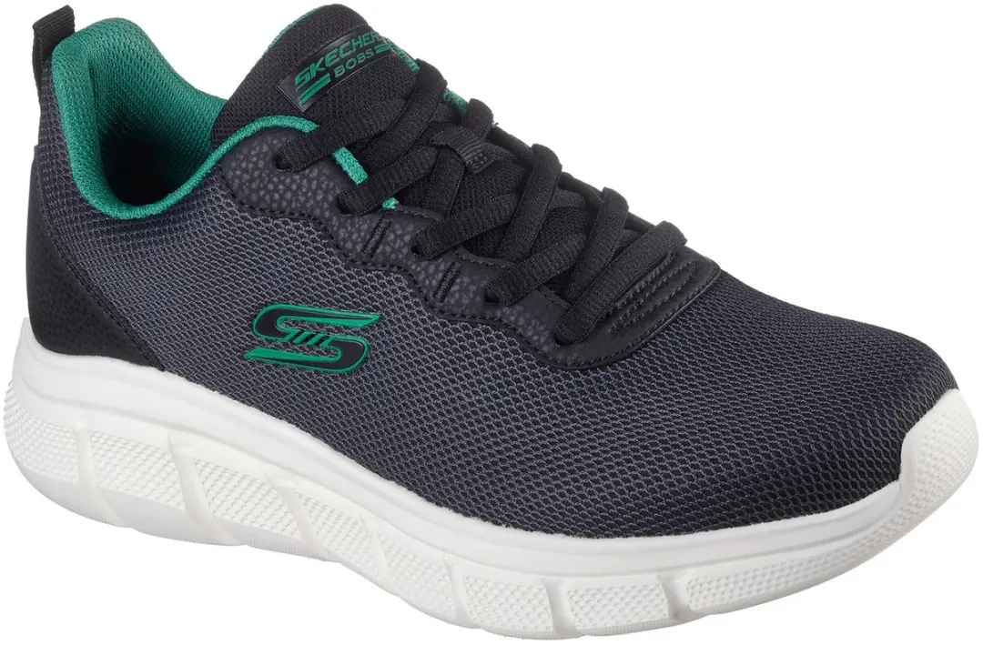 Skechers Bobs B-Flex Icy Edge Heren Sneakers - Zwart - afbeelding 2 van 6