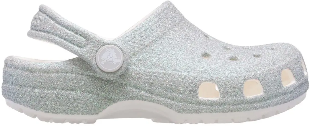 Crocs Classic Iridescent Glitter Clog Instappers Junior