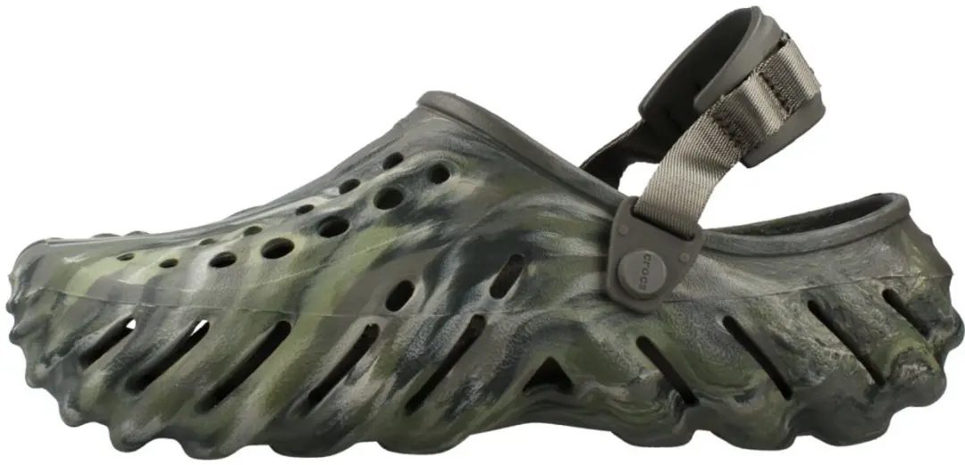 Crocs Echo Marbled Klompen - Groen EU 39/40 - afbeelding 5 van 6