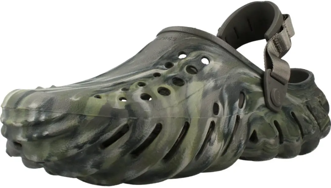 Crocs Echo Marbled Klompen - Groen EU 39/40 - afbeelding 2 van 6