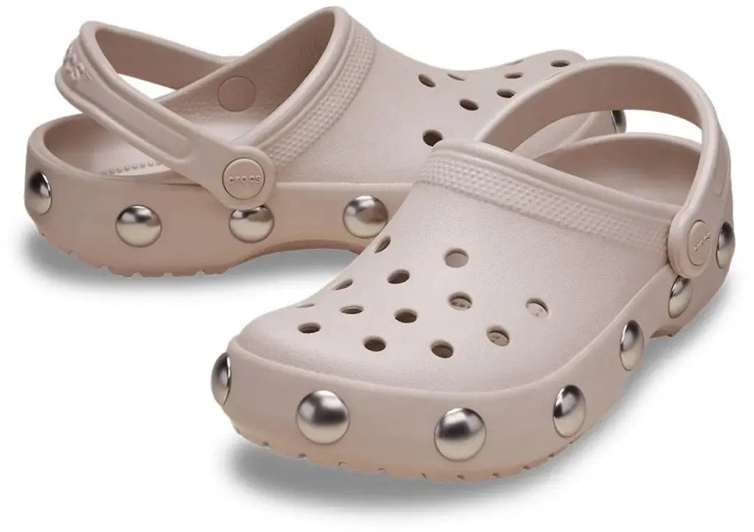 Crocs Classic Big Studded Klompen Cocoa Cream - EU 37/38