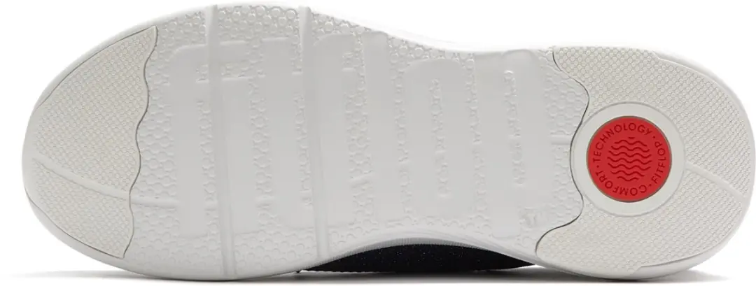 FitFlop Super-Q Knit Sneakers - Blauw - 42 - afbeelding 5 van 6
