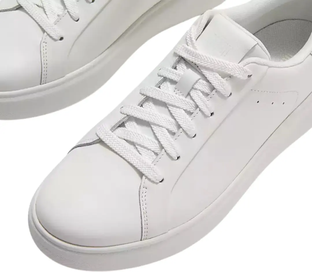 FitFlop RTG leren vetersneakers WIT