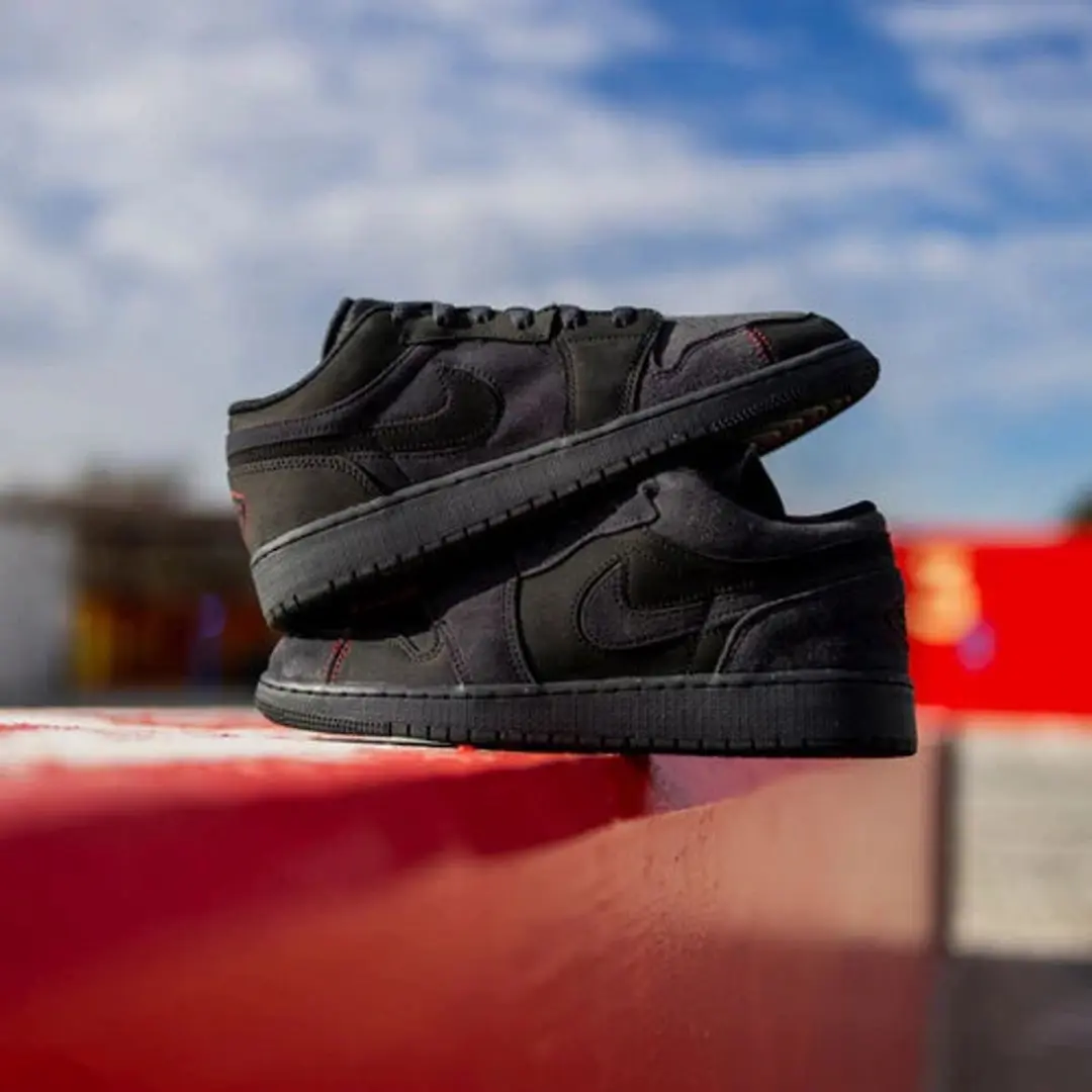 Jordan 1 Low SE Craft Dark Smoke Grey/Varsity Red - afbeelding 5 van 6