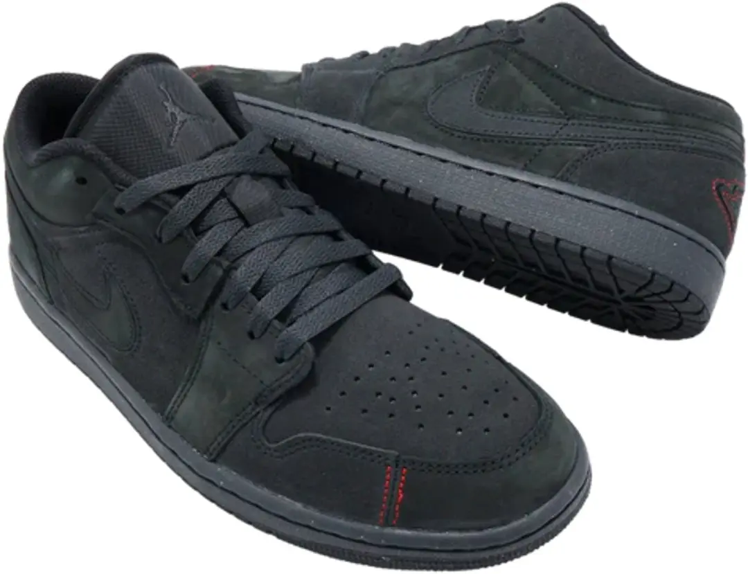 Jordan 1 Low SE Craft Dark Smoke Grey/Varsity Red - afbeelding 4 van 6
