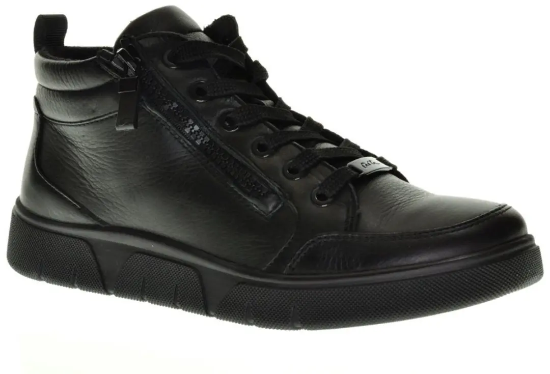 Ara 1224453 Hoge Sneakers - Zwart 38.5