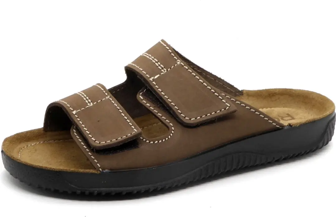 Rohde 1987 Slippers - Mocca Wachsnubuk - 45 - afbeelding 4 van 6