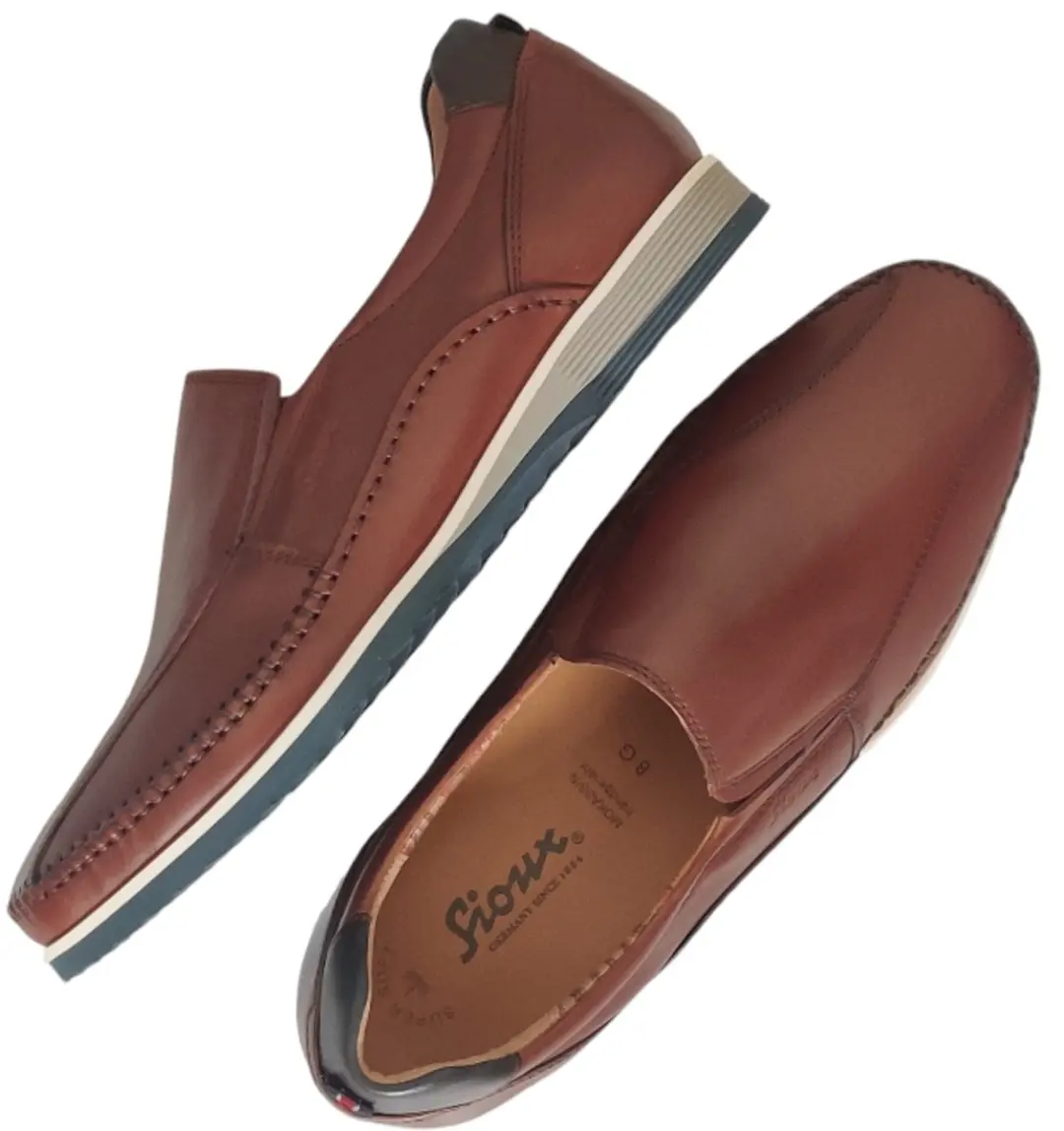 Sioux HAJOKO-700 Instappers Cognac - Maat 42.5