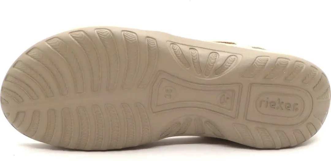 Rieker Sandalen Plat Sandalen Plat - beige - Maat 41 - afbeelding 6 van 6