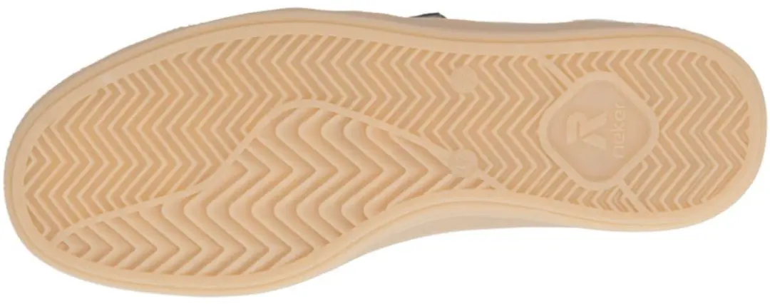 Rieker Samira W2200-53 Leren Sneakers - 37 - Groen