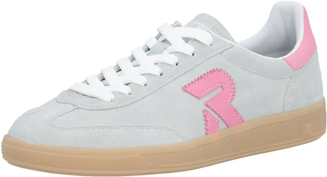 Rieker Samira W2200-53 Leren Sneakers - 37 - Groen