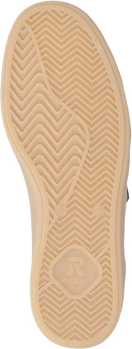 Rieker Samira W2200-53 Leren Sneakers - 37 - Groen