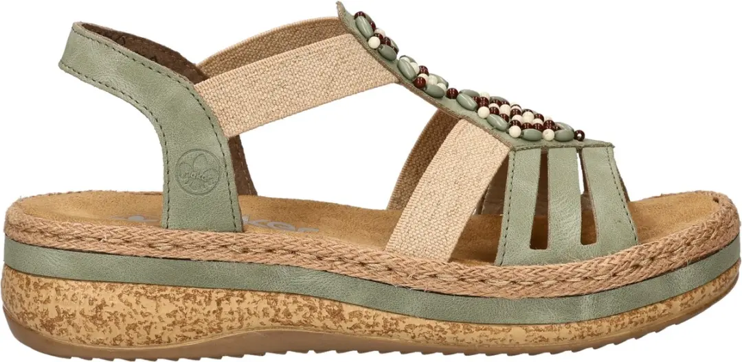 Rieker Sandalen Plat Sandalen Plat