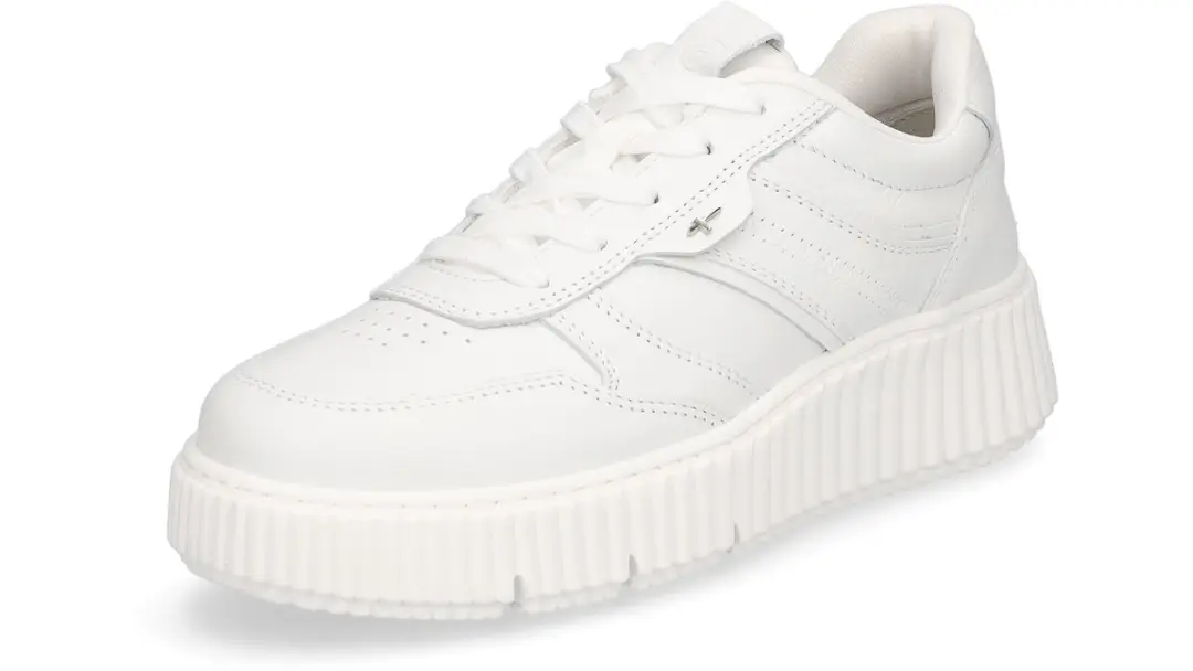 Tamaris dames sneaker 1-23701-46 117 lage damesschoen leer wit