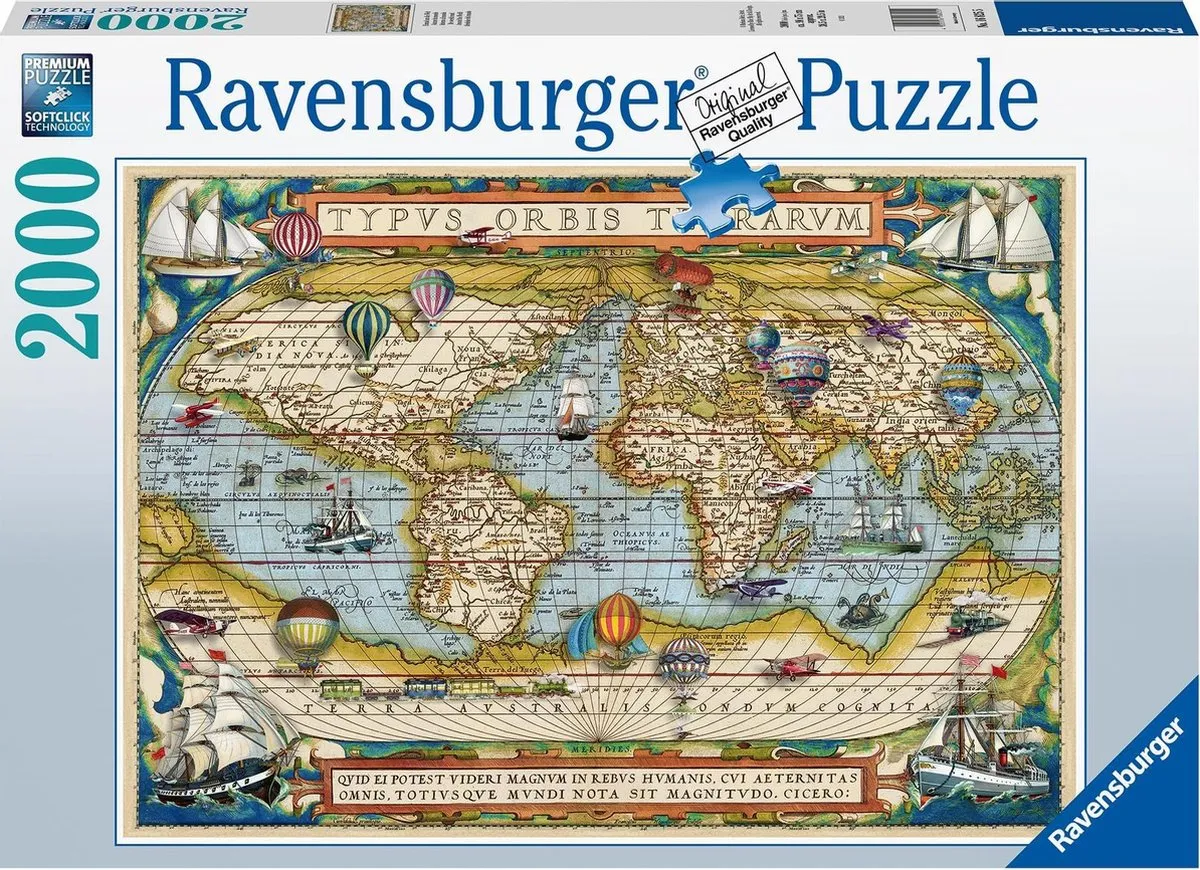 Ravensburger Around the World Legpuzzel 2000 Stuks