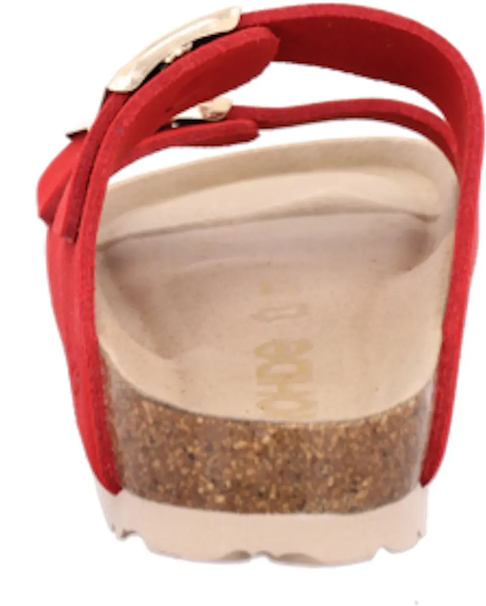Rohde 5590 43 Slippers - Rood Suede - Dames 36