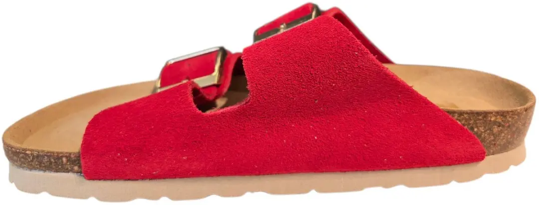 Rohde 5590 43 Slippers - Rood Suede - Dames 36