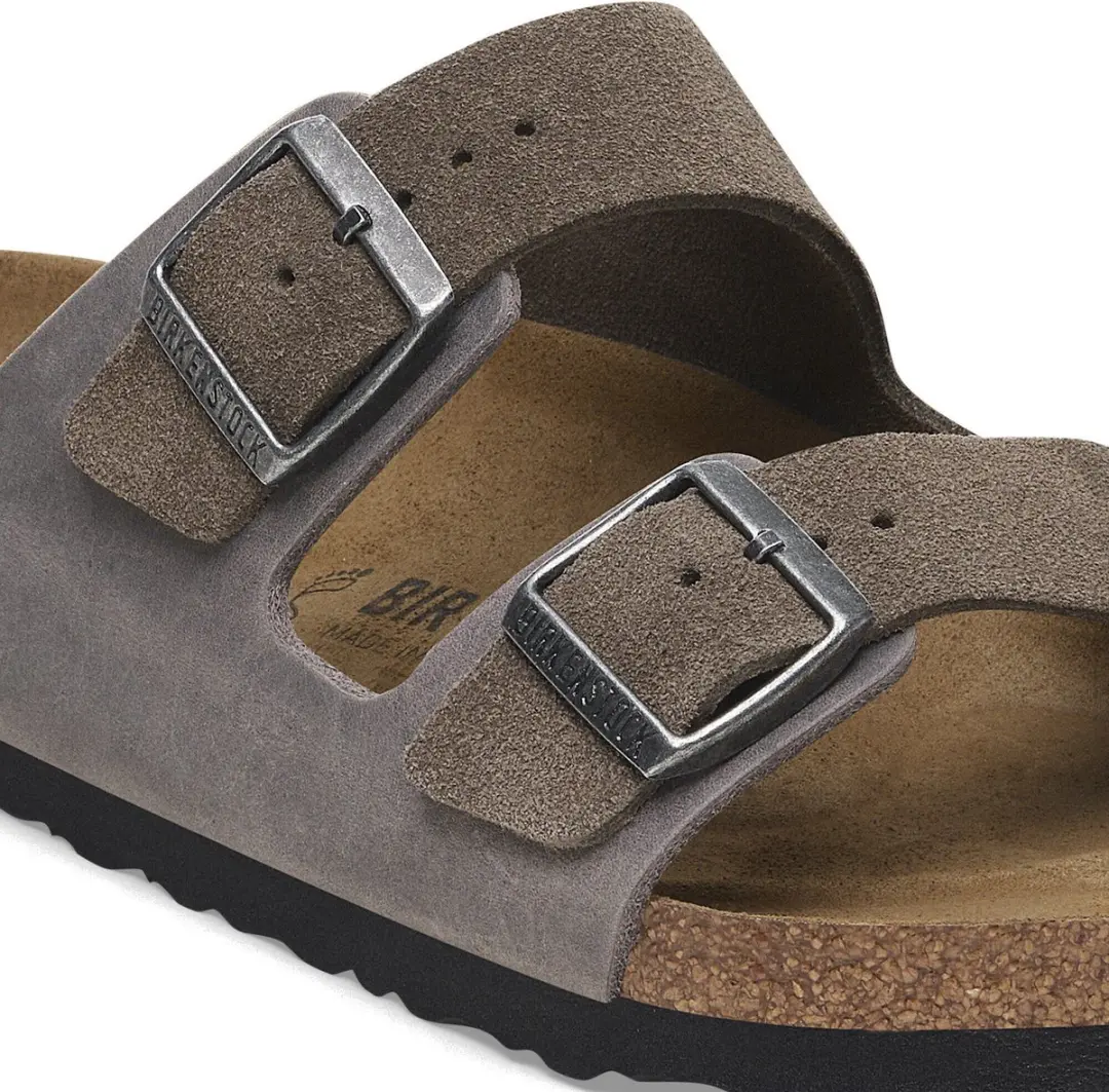 Birkenstock Arizona Slides 44 - Grijs/Bruin - afbeelding 2 van 6