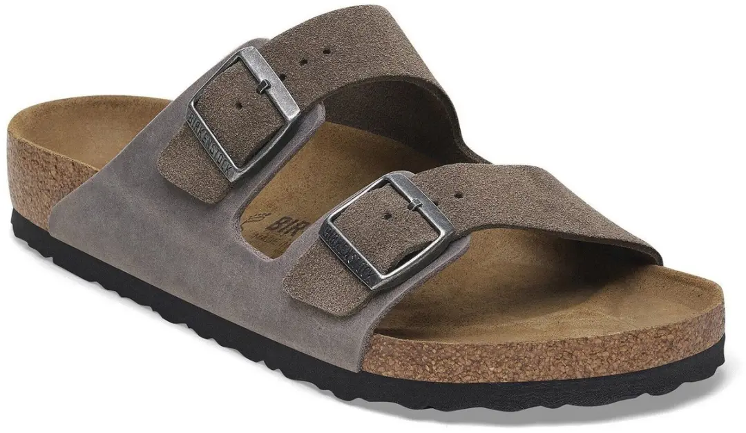 Birkenstock Arizona Slides 44 - Grijs/Bruin - afbeelding 4 van 6