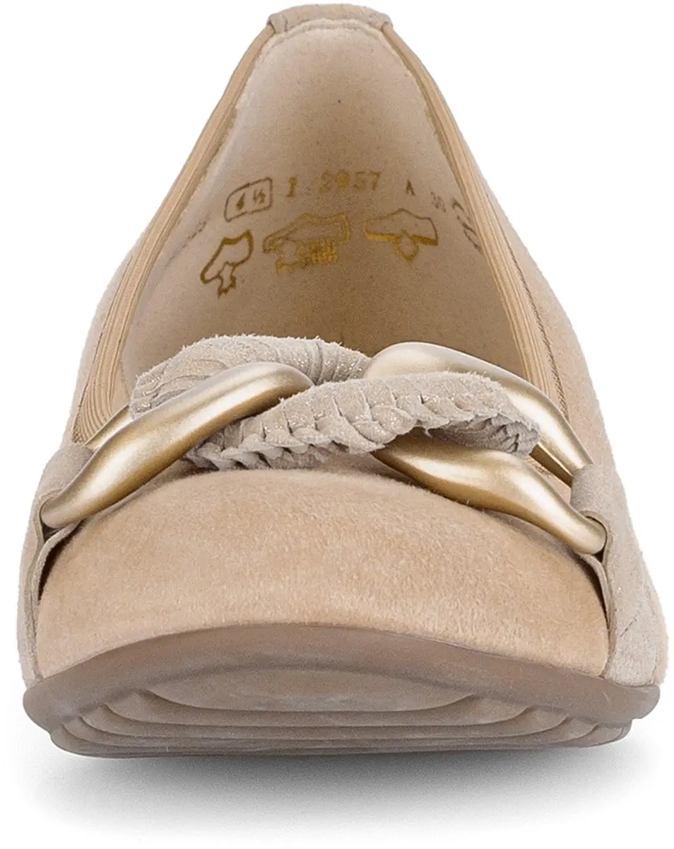 Gabor Dames Instappers 82.625 Beige - 40.5 - afbeelding 6 van 6