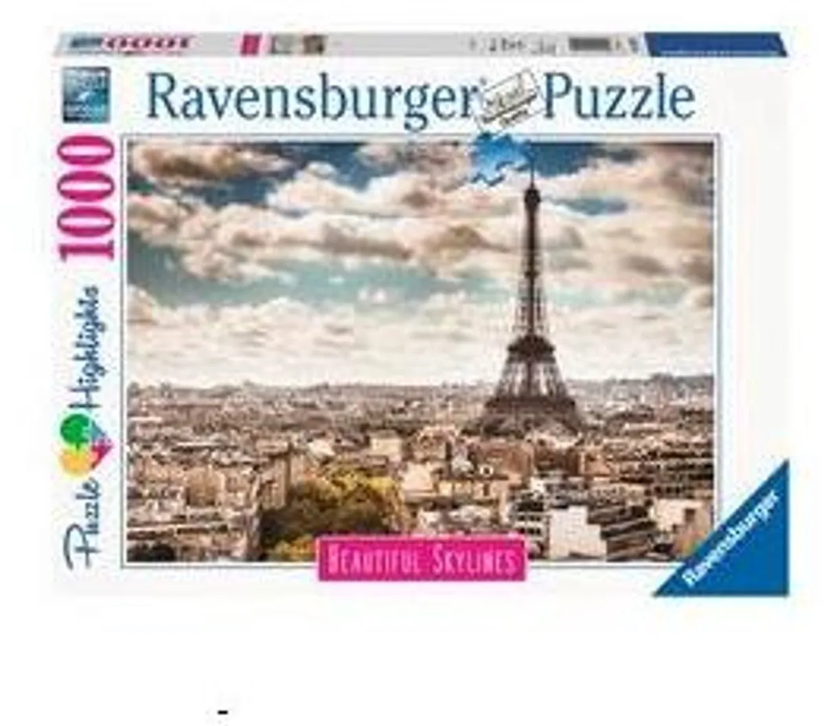 Ravensburger Parijs Legpuzzel 1000 Stuks - 140879