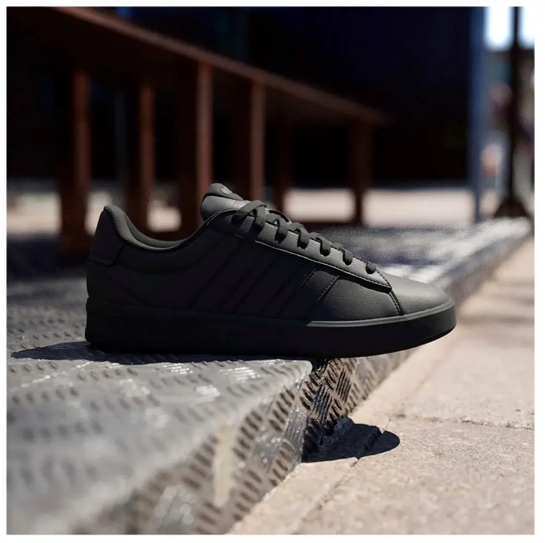 Adidas Grand Court 3.0 OOV70 Sportschoenen - Zwart - afbeelding 3 van 6