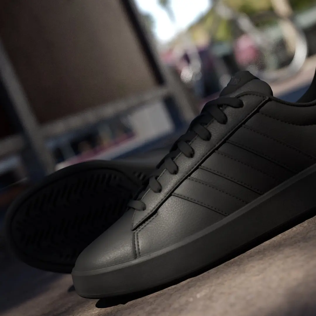 Adidas Grand Court 3.0 OOV70 Sportschoenen - Zwart - afbeelding 5 van 6