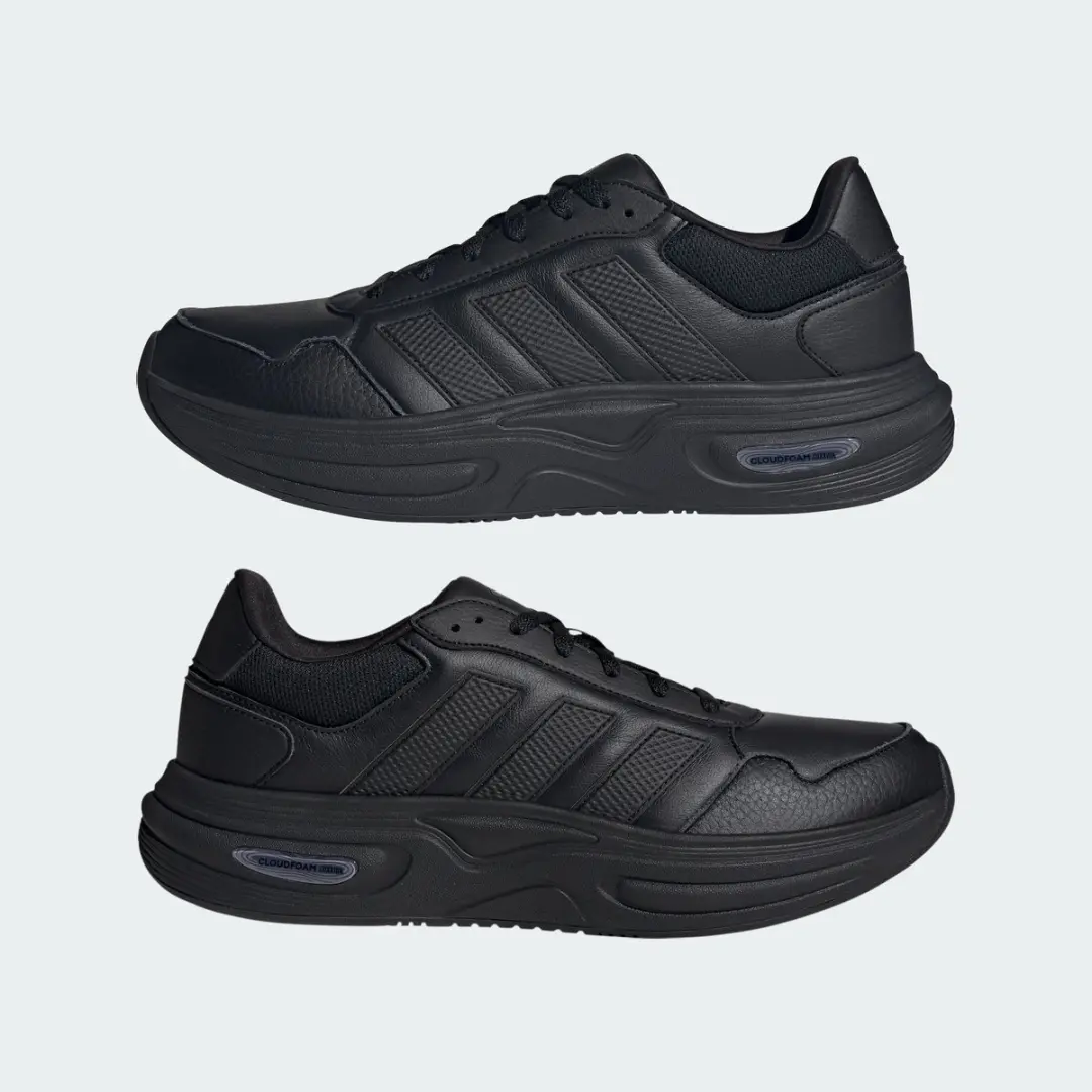 Adidas Cloudfoam Cuxxion Leather Schoenen OSI19 - Zwart - afbeelding 2 van 6