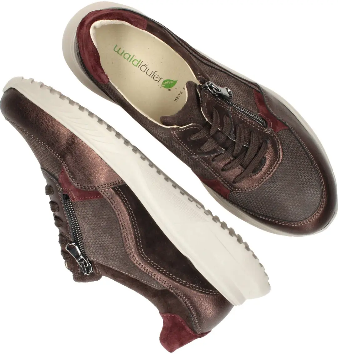 Wäldlaufer Janka Dames Sneakers - Bruin 37