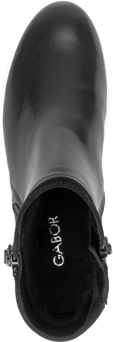 Gabor 8031.02.001 Dames Enkellaarzen - Zwart