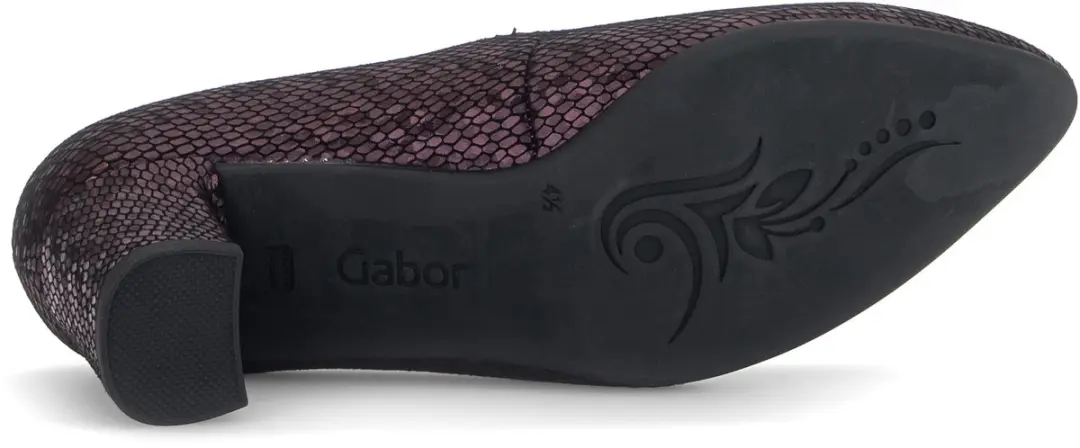 Gabor Dames Pump - Bordo - Maat 41 - afbeelding 4 van 6