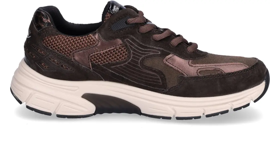 Gabor Rollingsoft Sneakers Bruin Suède - afbeelding 4 van 6