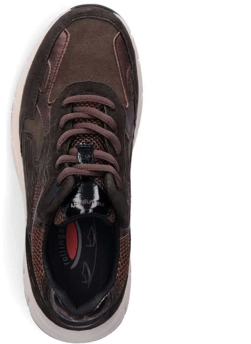 Gabor Rollingsoft Sneakers Bruin Suède - afbeelding 6 van 6