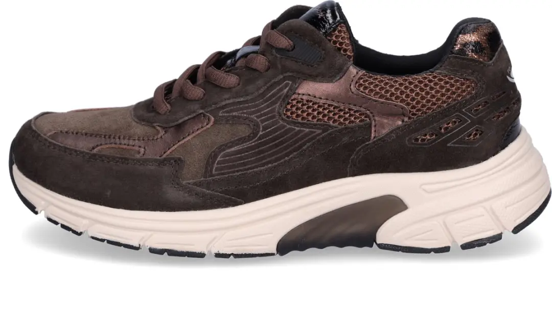 Gabor Rollingsoft Sneakers Bruin Suède - afbeelding 2 van 6