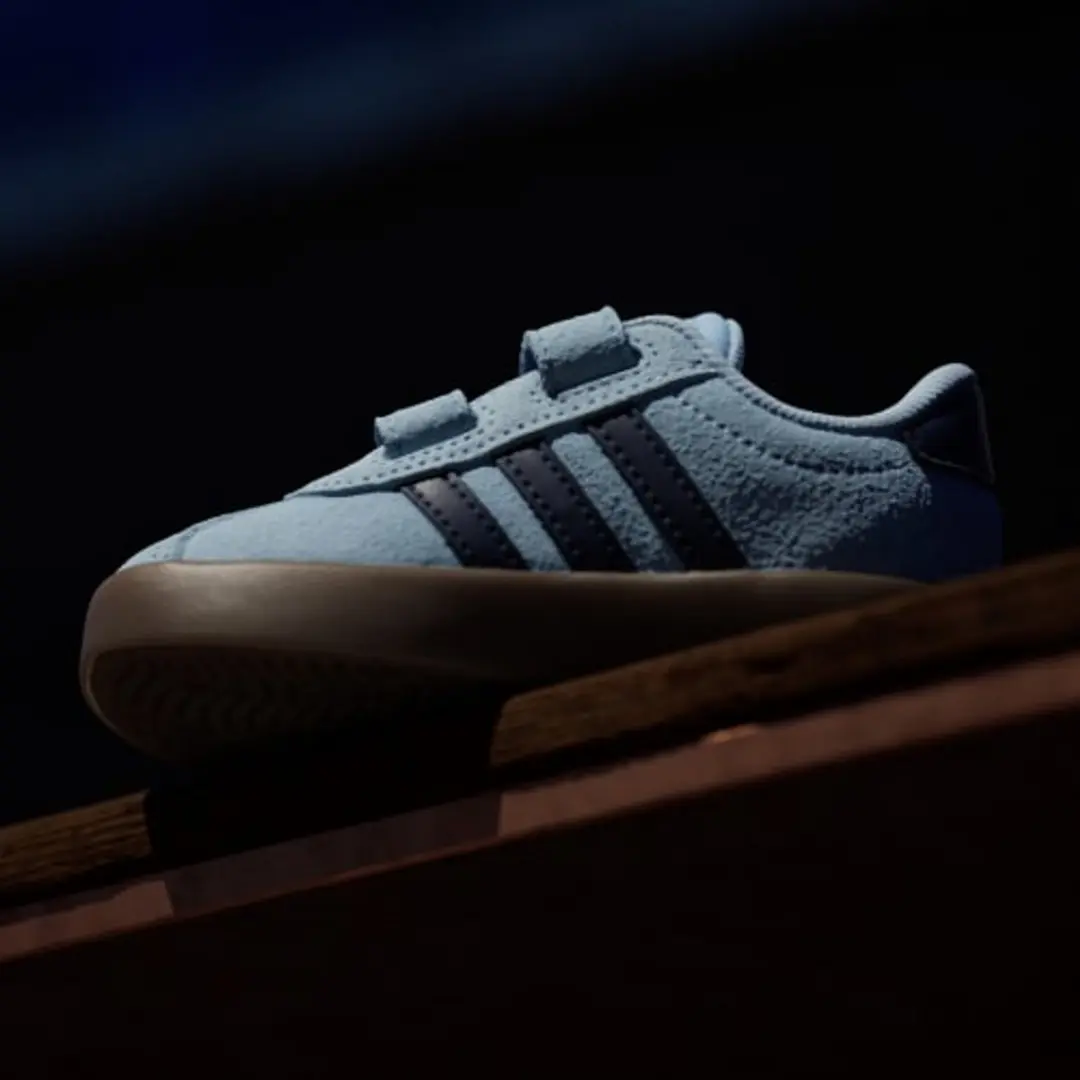 adidas Vl Court 3.0 NJX09 Sportschoenen - Kinderen - Blauw - afbeelding 3 van 6