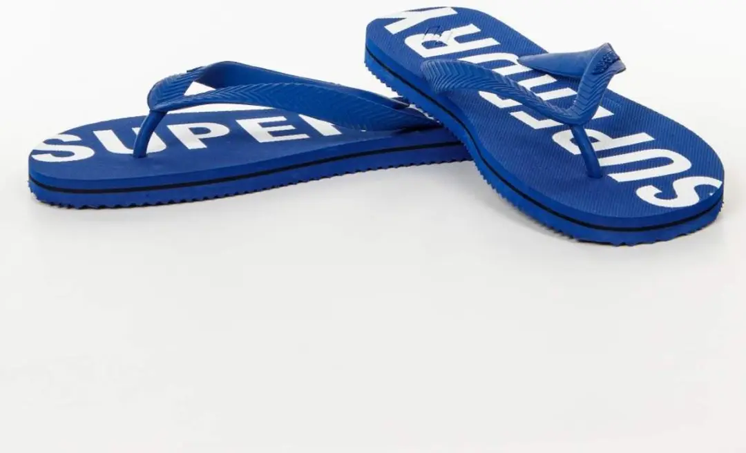 Superdry Code Essential Teenslipper - Blauw - afbeelding 5 van 6
