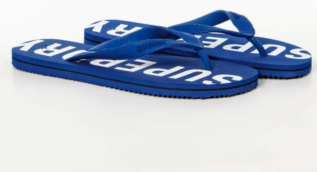 Superdry Code Essential Teenslipper - Blauw - afbeelding 6 van 6
