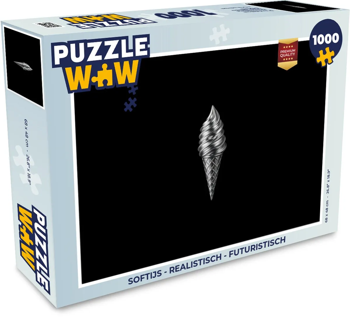 PuzzleWow Softijs Legpuzzel 1000 Stuks