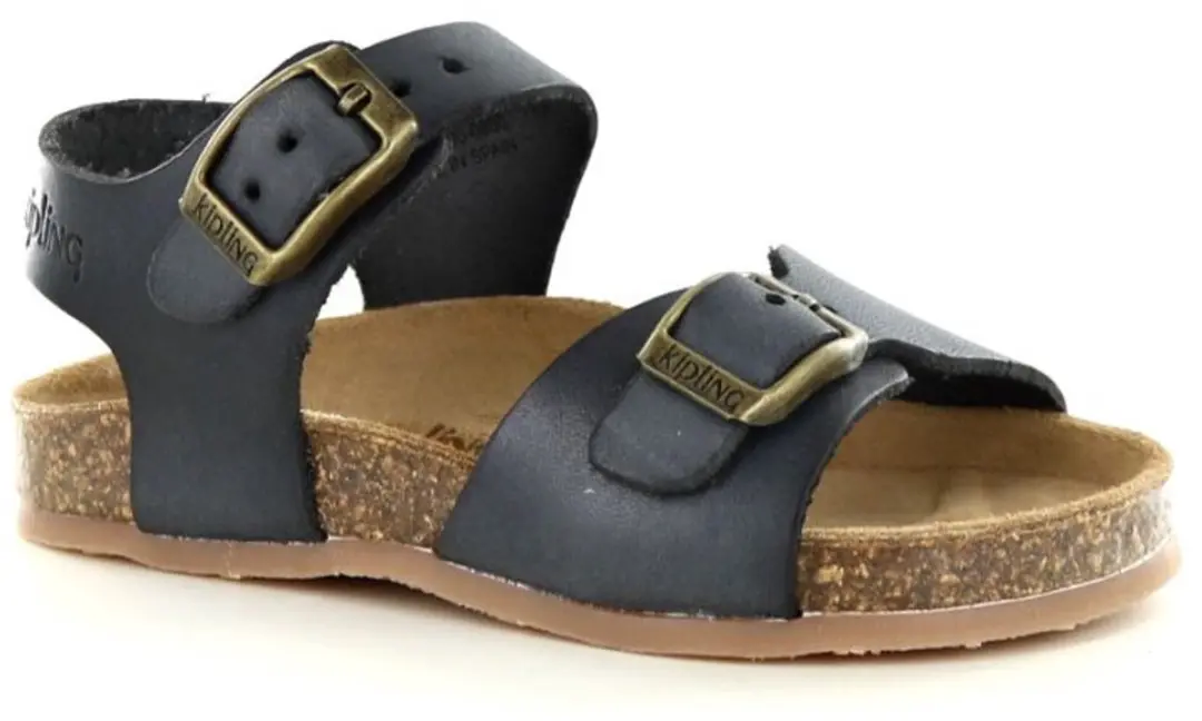 Kipling Easy 4 Jongens Sandalen - Donkergrijs - Maat 22 - afbeelding 2 van 6