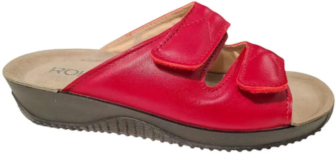Rohde Dames Slippers Met Klittenband Sluiting