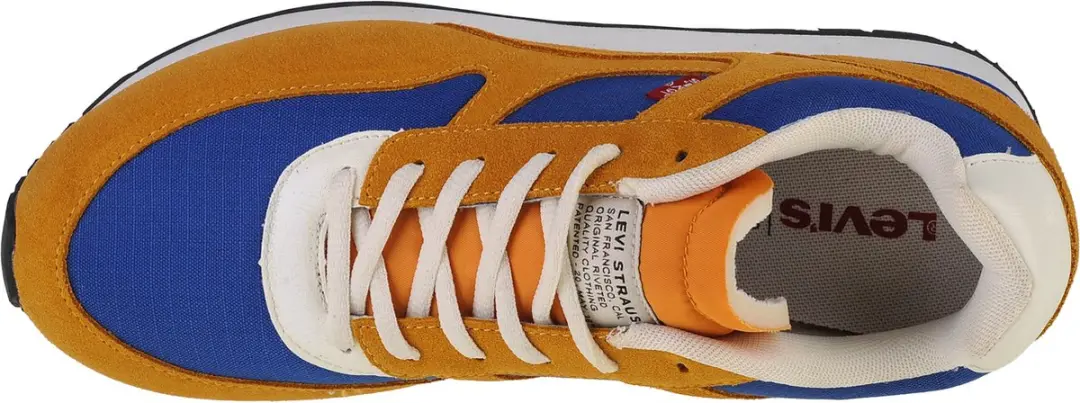 Levi's Bannister Sneakers 235235-1900-74 - Geel