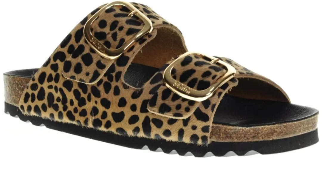 Scholl Noelle Printed Leer Sandalen - Slides - 37 - afbeelding 2 van 6