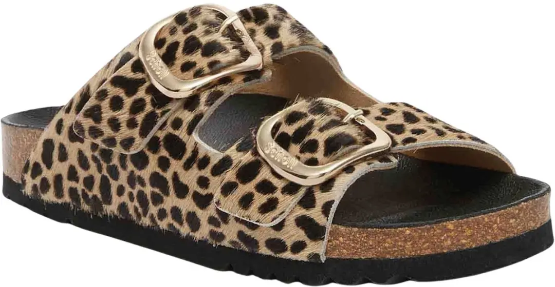 Scholl Noelle Printed Leer Sandalen - Slides - 37 - afbeelding 6 van 6