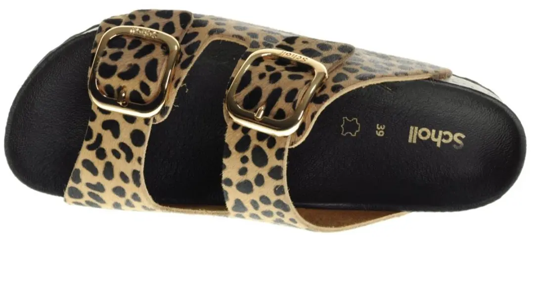 Scholl Noelle Printed Leer Sandalen - Slides - 37 - afbeelding 3 van 6