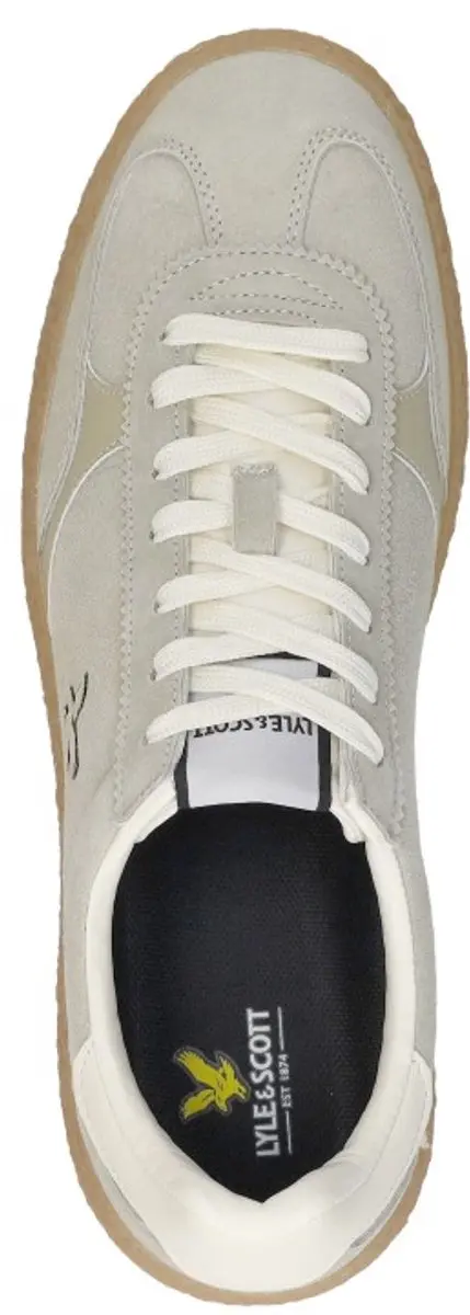 Lyle & Scott Duncan Sneakers Laag - beige - Maat 44 - afbeelding 5 van 6