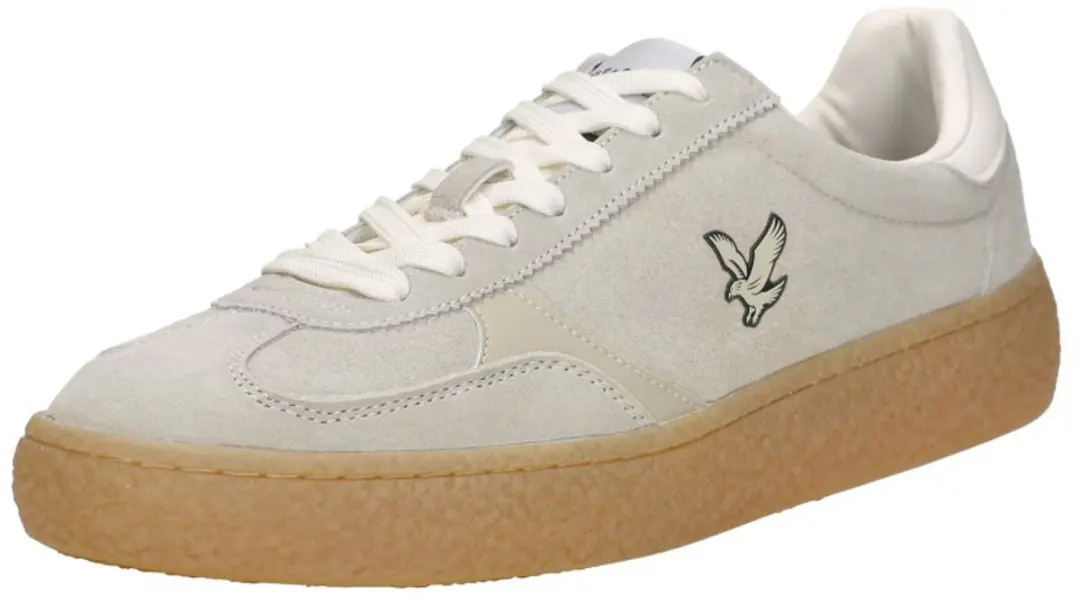 Lyle & Scott Duncan Sneakers Laag - beige - Maat 44 - afbeelding 4 van 6