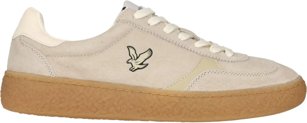 Lyle & Scott Duncan Sneakers Laag - beige - Maat 44 - afbeelding 3 van 6