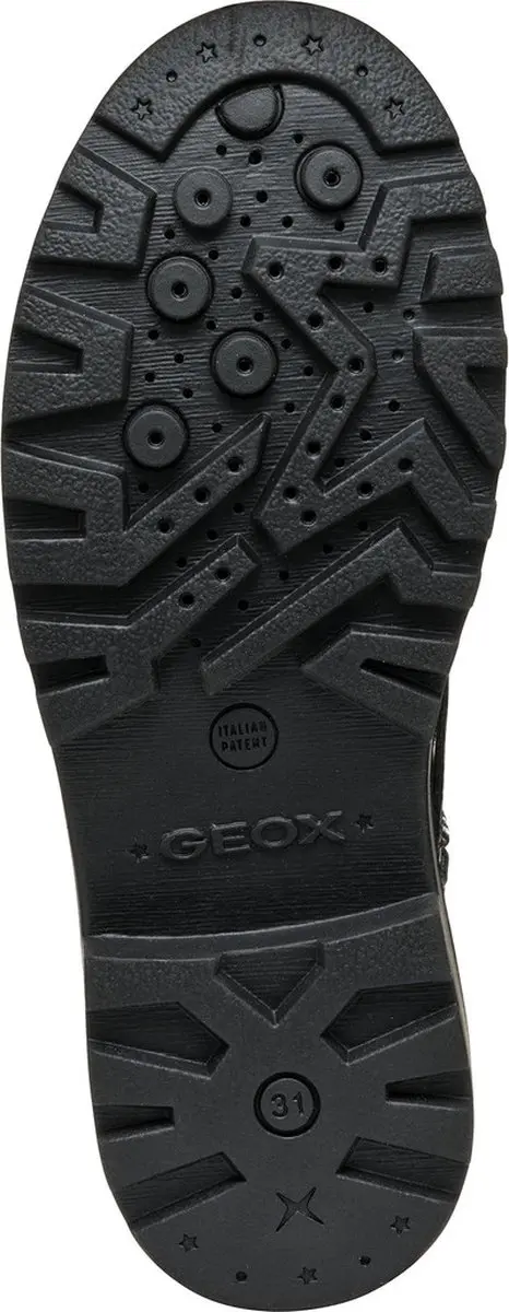 GEOX Casey Meisjes Enkellaarsjes - Maat 29 - Zwart