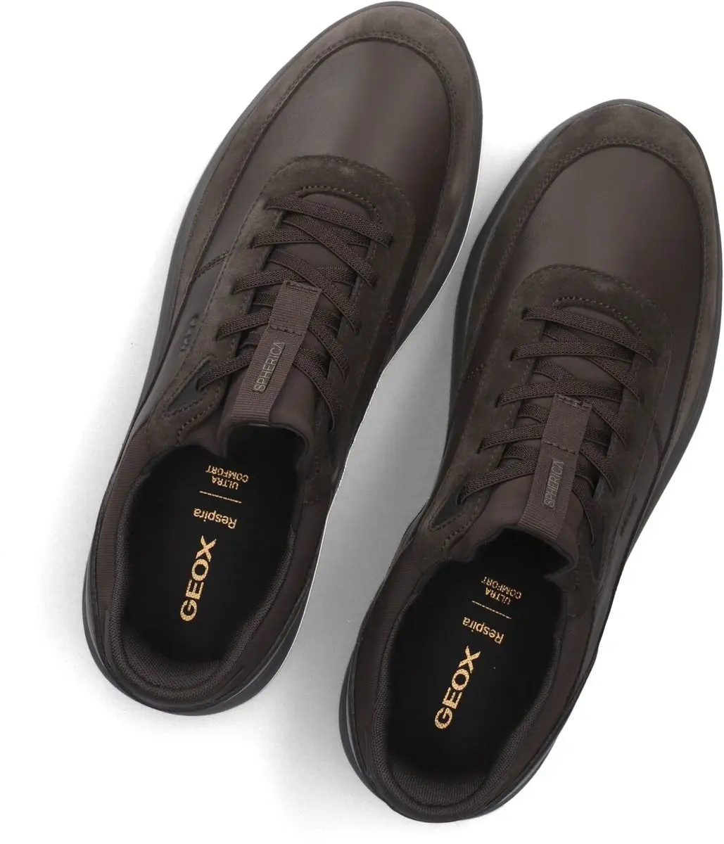 Geox U56MPA Lage Sneakers Heren - Bruin - Maat 42 - afbeelding 6 van 6