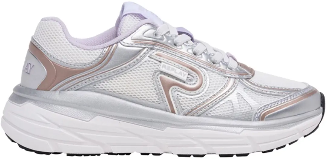 Replay Sneaker Meisjes Christal Zilver